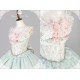Long Ears&Sharp Ears When Roses Bloom Top and Skirt Set(Reservation/3 Colours/Full Payment Without Shipping)